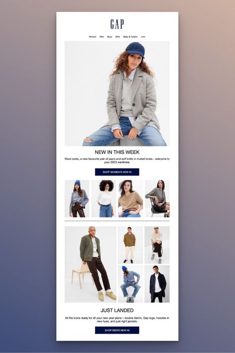 Get inspired with these 20 new arrival email examples from various brands. Explore best practices for creating effective new arrival emails & drive sales! Mailing Design, Newsletter Design Templates, Email Layout, Mailer Design, Email Examples, Storefront Design, Fashion Newsletter, Email Newsletter Template, Email Design Inspiration