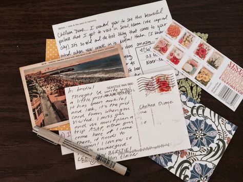 Snail Mail Inspiration, Snail Mail Pen Pals, Mail Art Envelopes, Friendly Letter, Pen Pal Letters, Envelope Art, Pen Pal, Handwritten Letters, Quotes Art