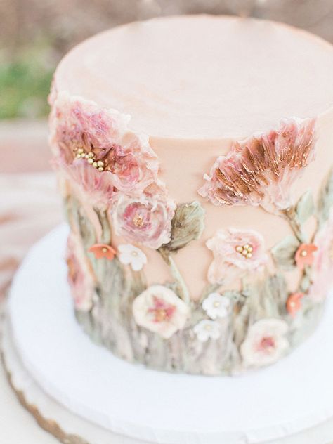 Desserts: SweetleeMade #Wedding #Cake #Casamento #Bolo Jove Meyer, Pink Sweets, Cake With Flowers, Pink Weddings, Garden Bridal Showers, Cake Serving, Floral Wedding Cakes, Bridal Shower Cakes, White Lilac