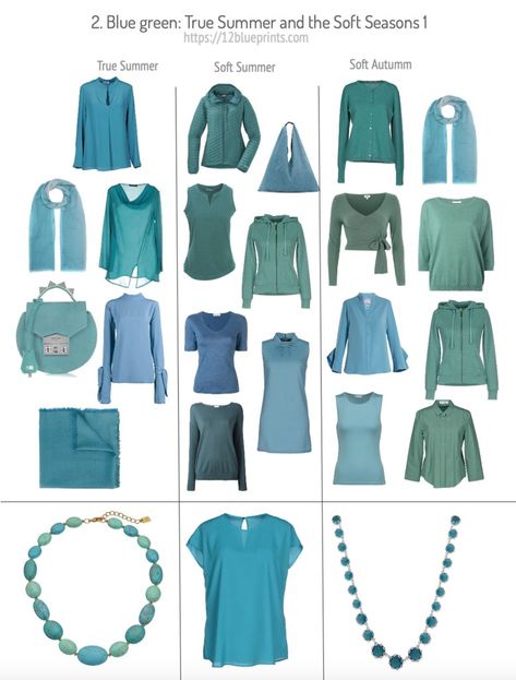 Dressing Your Truth Type 3, 12 Blueprints, Light Summer Color Palette, Deep Autumn Color Palette, Soft Autumn Color Palette, Soft Summer Palette, Soft Summer Color Palette, Capsule Wardrobe Casual, Soft Summer Colors