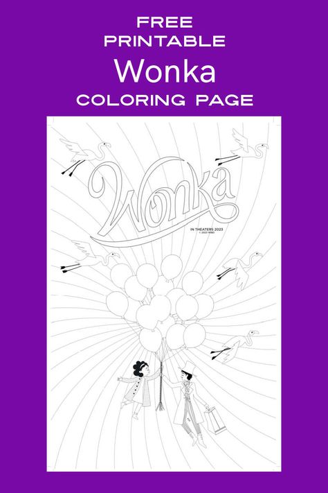 Golden Ticket, Email Sign, Free Printable Coloring Pages, Printable Coloring, Printable Coloring Pages, New Movies, Coloring Page, Get Ready, Free Printable