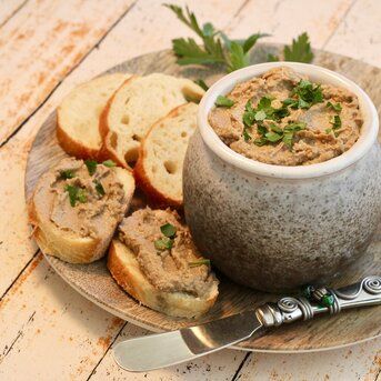 Easy Chicken Liver Pate Recipe - Allrecipes.com | Allrecipes Chicken Liver Pate Recipe, Liver Pate Recipe, French Appetizers, Chicken Liver Recipes, Liver Pate, Chopped Liver, Pate Recipes, Chicken Liver Pate, Easy Foods