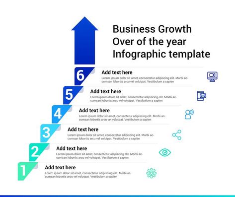 Step up to Growth Infographic Template AI, EPS Growth Infographic, Project Timeline Template, Infographic Elements, Infographic Design Template, Infographic Template, Infographic Templates, Infographic Design, Your Design, Business Growth