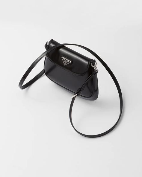 Prada Mini Cleo, Prada Cleo Bag, Cleo Bag, Prada Mini Bag, Luxury Wishlist, Bag Wishlist, Prada Cleo, Luxury Stuff, Aesthetic Bag