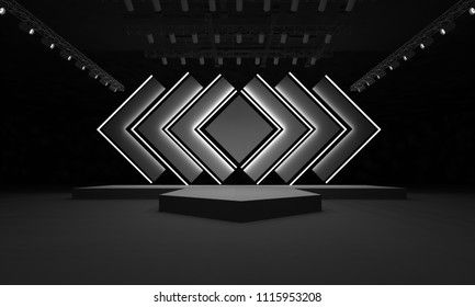 Club Stage Design, Led Screen Stage Design, Led Stage Design, Event Stage Design Ideas, 3d Stage Design, Church Stage Decor, Stage Backdrop Design, Tv Light, Art Deco Design Graphics