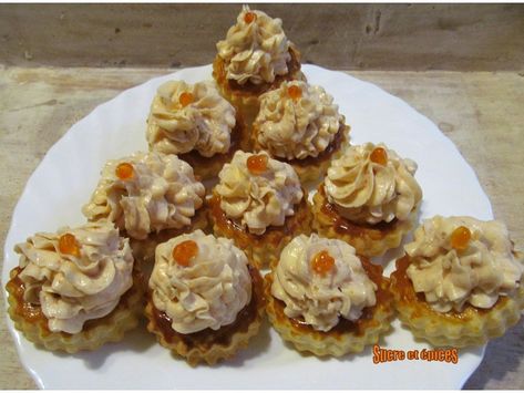 Mini vol-au-vent festifs pour un réveillon - Recette par SucreEtEpices