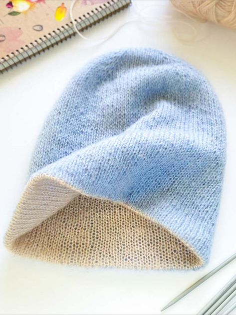 Beanie Pattern Free, Beanie Knitting Pattern, Double Knitting Patterns, Beanie Knitting Patterns Free, Knit Beanie Pattern, Beanie Knitting, Hat Patterns Free, Knitting Patterns Free Hats, Beanie Style