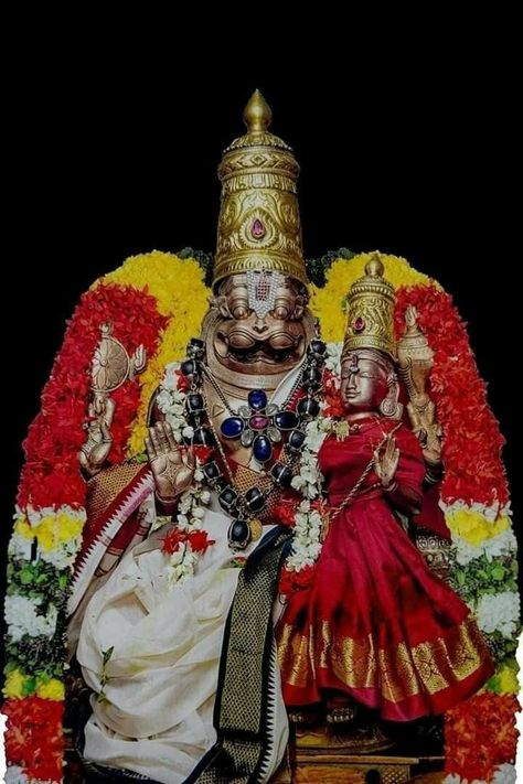 Laxmi Narsimha Swamy Images, Laxmi Narasimha Swamy Hd Wallpaper, Narashima Swamy Hd Wallpaper, Narshima God, Lakshmi Narsimha, Lord Narasimha, Hindu Statues Goddesses, Lakshmi Narasimha, Narasimha Swamy