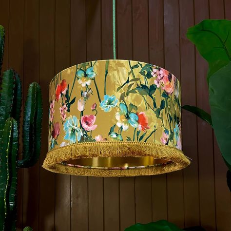 Glitter Lampshade, Fringed Lampshade, 70s Woodstock, Rose Powder, Velvet Fringe, Diy Lampe, Velvet Collection, Free Fabric Swatches, Textures And Tones