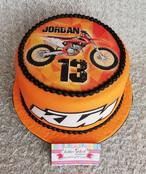 Ktm Birthday Cake, Bike Birthday Cake, Bike Birthday, Wedding Drawing, Road Bike, Off Road, Bedroom Interior, Birthday Cake, Bike