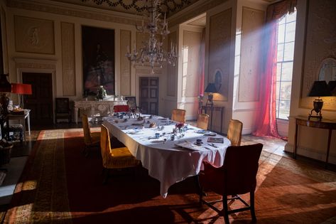 Inside the enchanting home where the madness of Saltburn all goes down | House & Garden Saltburn House, Emerald Fennell, Barry Keoghan, Jacob Elordi, Fever Dream, English Manor, Luxury Dining Room, Grand Homes, House Inside