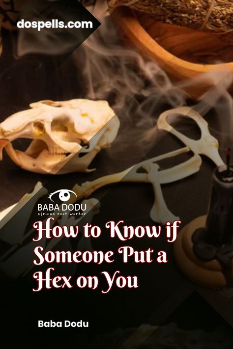 How to Know if Someone Put a Hex on You Hex Breaking, Curse Breaking, Hex Removal, Curse Removal, Voodoo Rituals, Black Magic Spells, Tarot Book, African Spirituality, Dark Magic