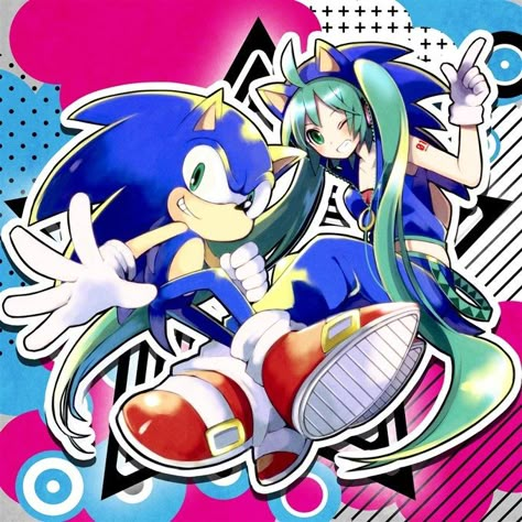 Miku Hatsune Vocaloid, Otaku Mode, Japanese Pop Culture, Tokyo Otaku Mode, Miku Hatsune, Sonic And Shadow, Japanese Pop, Sonic Stuff, Sonic Art