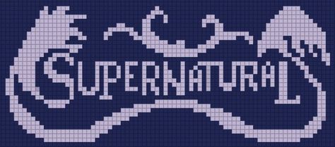 Supernatural Blanket, Pixel Art Templates, Pixel Crochet, Pixel Art Grid, Beaded Cross Stitch, Pixel Pattern, Pixel Art Pattern, Crochet Tapestry, Pattern Images