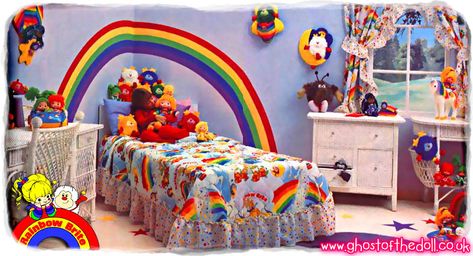 Kidcore Room, Dreamcore Weirdcore, Girl’s Room, Rainbow Brite, Room Accessories, Bed Set, Cool Rooms, Dream Room, Girl's Room