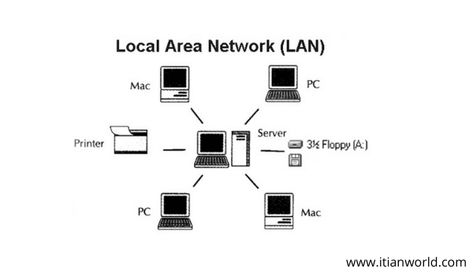 The full form of LAN is the Local Area Network. A computer network means two or more computers are connected with each other and when they are connected in the same place i.e. called LAN. #ITianWorld #FullFormWithITianWorld #FullForms #KnowFullForms #TechTerms #FullFormOfLAN #WhatisLAN #LAN #LANCable Lan Network, Types Of Network, Local Area Network, Software Projects, Computer Paper, Web Technology, Computer Network, Programming Languages, Seo Expert