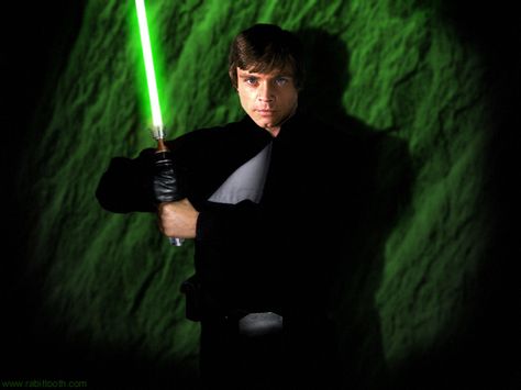 http://www.space.com/30937-when-robots-colonize-cosmos-will-they-be-conscious.html Green Lightsaber, Real Lightsaber, Jedi Academy, Happy Star Wars Day, Sabre Laser, Star Wars Luke Skywalker, Episode Vii, Jedi Knight, Mark Hamill