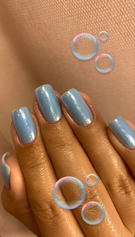 #nailart #nails #naildesign #nailideas #longnails Blue Monochrome Nails, Monochrome Nails, Blue Monochrome, Nails Ideas, Long Nails, Nail Design, Nail Designs, Light Blue, Nail Art