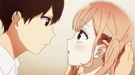 Kiss Me Люблю GIF - KissMe Люблю Anime - Discover & Share GIFs Matching Banner Gif, Intimate Gif, Kiss Cute, Anime Kiss Gif, Gif Disney, Banner Gif, Anime Base, Anime Wallpaper Phone, Girl And Boy