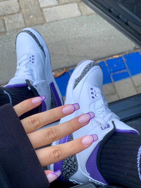 Air Jordan 3 Retro Dark Iris, Jordan 3 Iris Outfit, Jordan 3 Dark Iris Outfit, Dark Iris Jordan 3 Outfit, Dark Iris Jordan 3, Jordan 3 Dark Iris, Jordan 3 Outfit, 4s Outfit, Jordan 3s