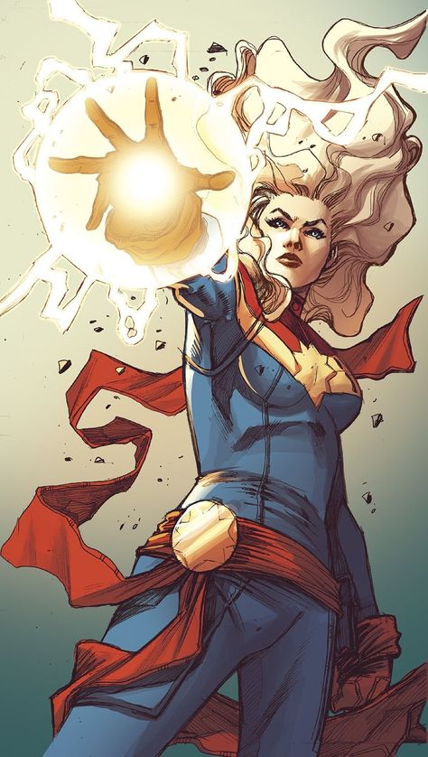 Captain Marvel Comic Art, Captain Marvel Art, Captain Marvel Comics, Captain Marvel Powers, Captain Marvel Carol Danvers, Marvel Heroines, The Marvels, My Colors, Marvel Champions