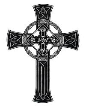 Celtic Cross - Celtic Symbols Irish Cross Tattoo, Celtic Cross Tattoo For Men, Little Cross Tattoos, Wooden Cross Tattoos, Faith Cross Tattoos, Christian Cross Tattoos, Cross Tattoo On Wrist, Bodysuit Tattoos, Vintage Tattoos