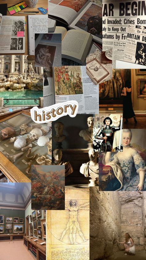 #collage #aesthetic #history #subject #school #studies #archeology #oldtimes #viralpost Archeology Aesthetic, Studying History, Aesthetic History, History Aesthetic, History Subject, Uni Life, School Subjects, School Hacks, Viral Post