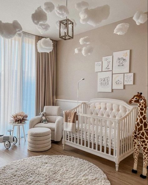 Modern Baby Room, Cozy Baby Room, طفلة حديثة الولادة, Newborn Room, Idee Babyshower, Baby Room Neutral, Baby Room Themes, Baby Boy Room Decor