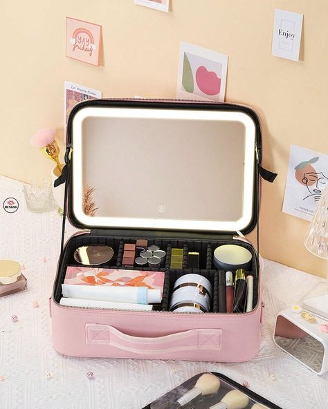 https://dengss.clothing/travel-makeup-bag-with-light-up-mirrormakeup-travel-case-with-adjustable-dividerswaterproof-makeup-train-caselighted-makeup-case-with-led-mirror-pu-leather-storage-organizer-cosmetic-bag/?feed_id=1779839&_unique_id=660478b105314&utm_source=Instagram&utm_medium=28dengss&utm_campaign=FS%20Posteronline%20clothing#DENGSS #fashion #style #love #instagood #like #beautiful #follow #clothing #model #beauty #happy #cute #shoes #shop #DENGSSFASHION #DENGSSSHOES #DENGSSKIDS C... Light Up Mirror, Travel Makeup Bag, Leather Storage, Makeup Train Case, Mirror Makeup, Makeup Travel Case, Makeup Travel, Train Case, Waterproof Makeup