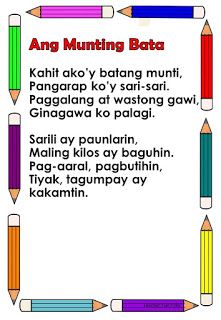 Teacher Fun Files: Tagalog Reading Passages 16 Short Tula Tagalog, Tagalog Story, Filipino Poems, Tagalog Reading, Short Poems For Kids, 3rd Grade Reading Comprehension Worksheets, Reading Comprehension Grade 1, Teacher Fun Files, 1st Grade Reading Worksheets