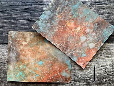 12 new distress oxide sprays: | Tim Holtz Distress Oxide Spray, Distress Ink Techniques, Timmy Time, Alcohol Ink Crafts, Gelli Arts, Copper Art, Paint Types, Ranger Ink, Chalk Couture