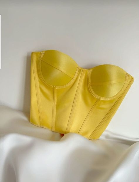 Yellow Short Corset,Yellow Bustier,crop tops Bustier Crop Tops, Yellow Corset, Lace Bustier Top, Blue Corset, Nike Fashion Shoes, Yellow Crop Top, Yellow Short, Women Corset, Lace Bustier