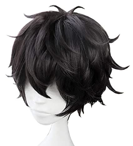 Amazon.com: Topcosplay Men's Wig Black Short Cosplay Wigs Layered Halloween Costume Wigs: Beauty Man Halloween Costume, Short Blonde Wig, Short Black Wigs, Men's Wigs, Anime Wigs, Halloween Costume Party, Mens Wigs, Wig Short, Black Wig