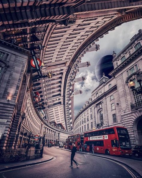 © Francesco Dell ‘Orto Distortion Photography, A Level Photography, Surreal Photos, Photoshop For Photographers, Surrealism Photography, Photoshop Photography, City Photography, Urban Landscape, Photography Editing