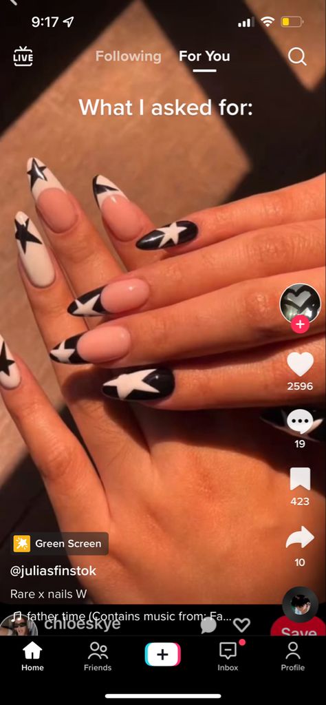 Demonic Nails, Rockstar Gf Nails, Grey Nail Designs, Makeup Nails Designs, Black Acrylic Nails, Rockstar Gf, Gray Nails, Beauty Inspo, Get My Life Together