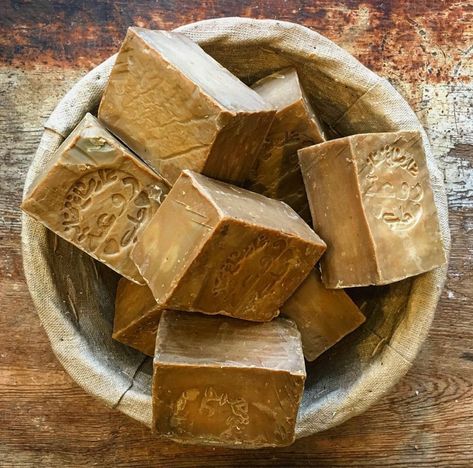 PERFECT FOR ALL SKIN TYPES - Rich in antioxidant properties, Laurel and Olive oil is a miracle oil due to all of its benefits, and it can also be well-tolerated by all skin types. Olive Oil For Face, Olive Bar, Aleppo Soap, French Aesthetic, Oil Bar, Olive Oil Soap, Garden Animals, Quiet Life, Organic Soap