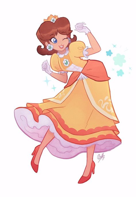 ❄️Beth❄️ on Twitter: "🌼… " Super Mario Daisy Fan Art, Daisy Fanart Mario, Daisy Mario Bros, Princess Daisy Fanart, Daisy Nintendo, Daisy Super Mario, Daisy Fanart, Harmonie Mario, Mario Princesses