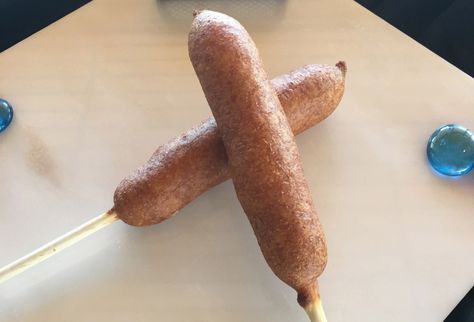 CHS Field's new food: real Pronto Pups (we checked) Pronto Pups Recipe, Pronto Pups, Pronto Pup, Funnel Cake Fries, Corndog Recipe, Carnival Food, Corn Dog, Healthier Choices, New Food