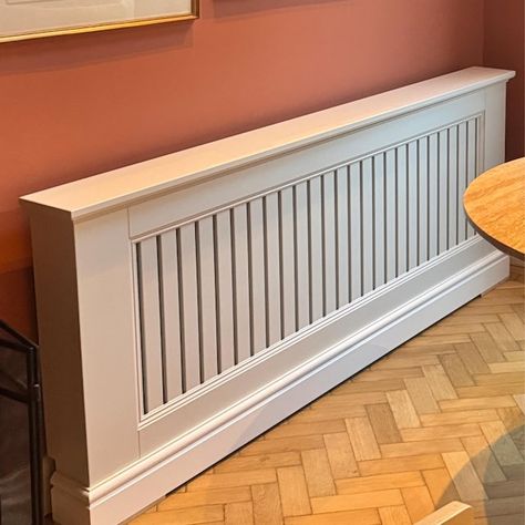 Unique Radiator Cover Beading and Skirting Design - Etsy Skirting Design, Black Radiators, Entryway Mudroom, Radiator Cover, Bespoke Furniture, Mudroom Furniture, Building Materials, Room Furniture, Living Furniture