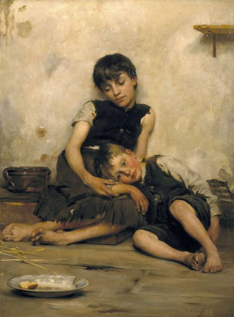 Why so many orphans in children's literature? - Slap Happy Larry Irish Painters, Bo Bartlett, Alex Colville, Canvas Art Projects, Tate Gallery, Andrew Wyeth, English Art, Textured Canvas Art, Simple Acrylic Paintings