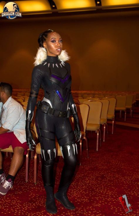 Black Panther Trunk Or Treat, Black Panther Costume Woman, Black Panther Halloween Costume, Panthers Outfit, Panther Costume, Black Panther Costume, Future Hairstyles, Marvel Fashion