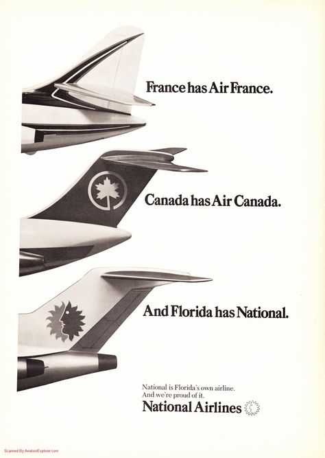 Vintage Airline Ads, Vintage Airline Posters, Commercial Plane, Vintage Airline, Aviation Posters, National Airlines, London Vacation, Airline Logo, Magazine Advertisement