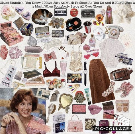 Claire The Breakfast Club Outfit, The Breakfast Club Claire Outfit, Breakfast Club Aesthetic Outfits, Claire Standish Aesthetic, Claire Breakfast Club, Breakfest Club, Claire Standish, Cute Outfits Aesthetic, Trash Taste