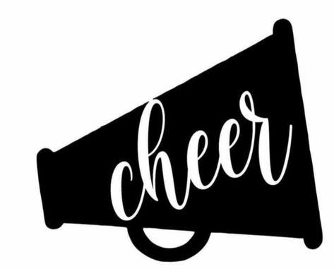 Megaphone Designs, Cheerleading Megaphones, Cheer Megaphone, Easy Valentine Crafts, Swim Meet, Cricut Explore Air 2, Cheerleading Dance, Heart Png, Diy Valentines Gifts