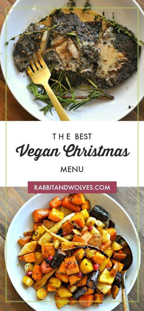 If you having been searching far and wide for the best vegan recipes for Christmas, you’ve come to the right place! This is the best vegan Christmas menu in all the land. Plus we have a FREE PRINTABLE MENU to impress your guests and a GROCERY LIST for easy shopping! These are some really unique and...Read More Vegan Recipes For Christmas, Thanksgiving Dinner Menu List, Free Printable Menu, Vegan Xmas, Vegan Mushroom Stroganoff, Vegan Christmas Dinner, Recipes For Christmas, Vegan Christmas Recipes, Thanksgiving Dinner Menu