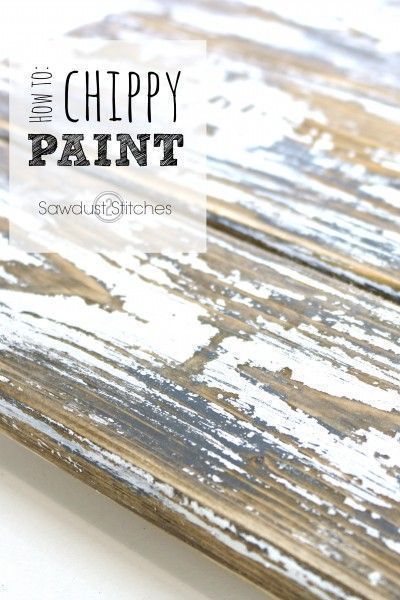 Chippy Paint Technique, Diy Wainscoting, Paint On Wood, Furniture Painting Techniques, Paint Techniques, Western Furniture, Chippy Paint, Diy Holz, Wood Furniture Diy