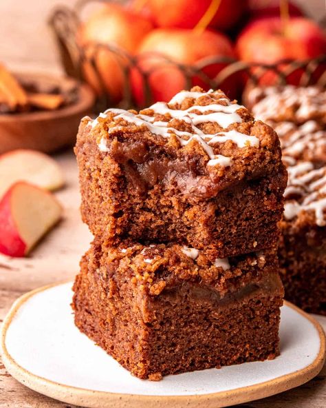 Apple Crumb Cake - In Bloom Bakery Apple Crumb Cake, Fall Yummies, In Bloom Bakery, Autumn Desserts, Bloom Bakery, Crumb Cakes, Moist Apple Cake, Apple Crumb Cakes, Apple Cakes