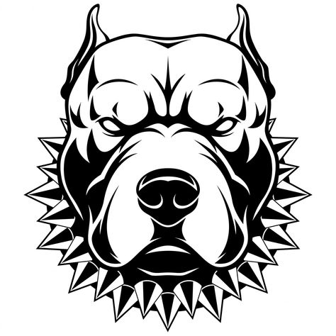 Pitbull Noir, Pit Bull Drawing, Pitbull Silhouette, Pitbull Drawing, White Pitbull, Pitbull Tattoo, Tier Tattoo, Favorite Tattoos, Pitbull Art