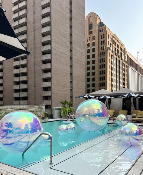 Iridescent giant inflatable orbz?! Yes please!! ✨ They’re the ultimate touch to elevate your pool parties. Book us now, and let us help you create the pool party of your dreams! 🏊‍♀️🌴 Luxury Pool Party, Belvedere Vodka, Giant Balloons, Giant Inflatable, Space Party, Mirror Ball, Luxury Pool, Pool Parties, Design Your Dream House