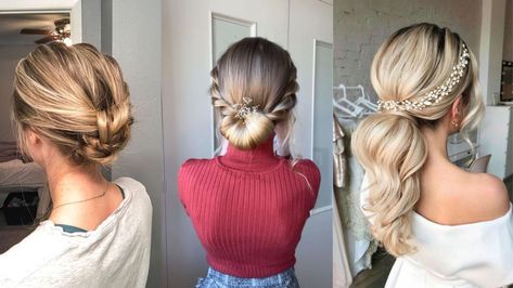 15 Chic & Practical Hairstyles For A Waitress Top Knot With Bangs, Waitress Hairstyles, Practical Hairstyles, Stylish Ponytail, Textured Pixie Cut, Sophisticated Hairstyles, Barrel Curls, A Hairstyle, Work Hairstyles